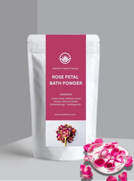ROSEPETAL BATH POWDER - 100g