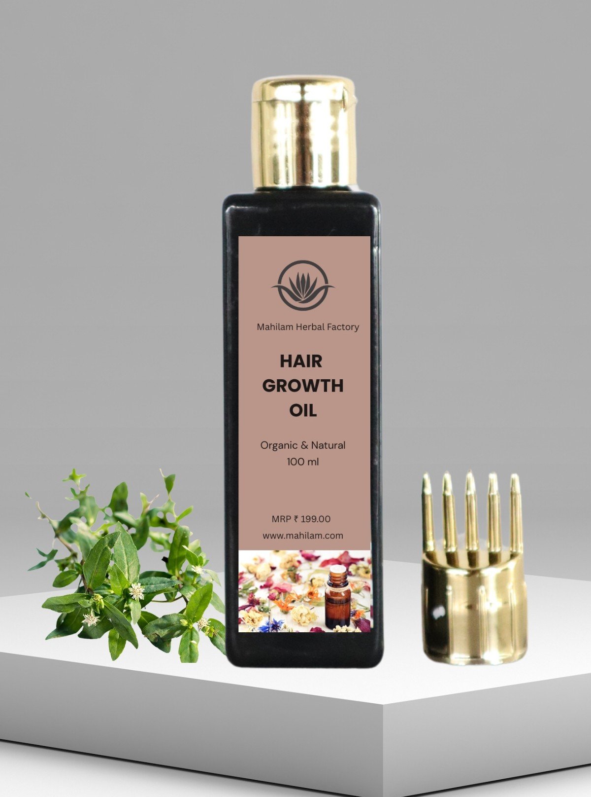 HERBAL HAIR GROWTH OIL - 100ml