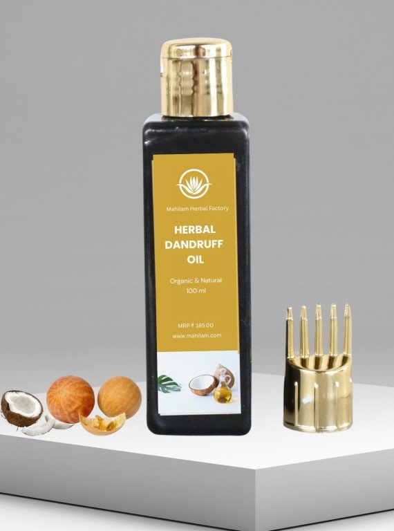 HERBAL DANDRUFF OIL - 100ml